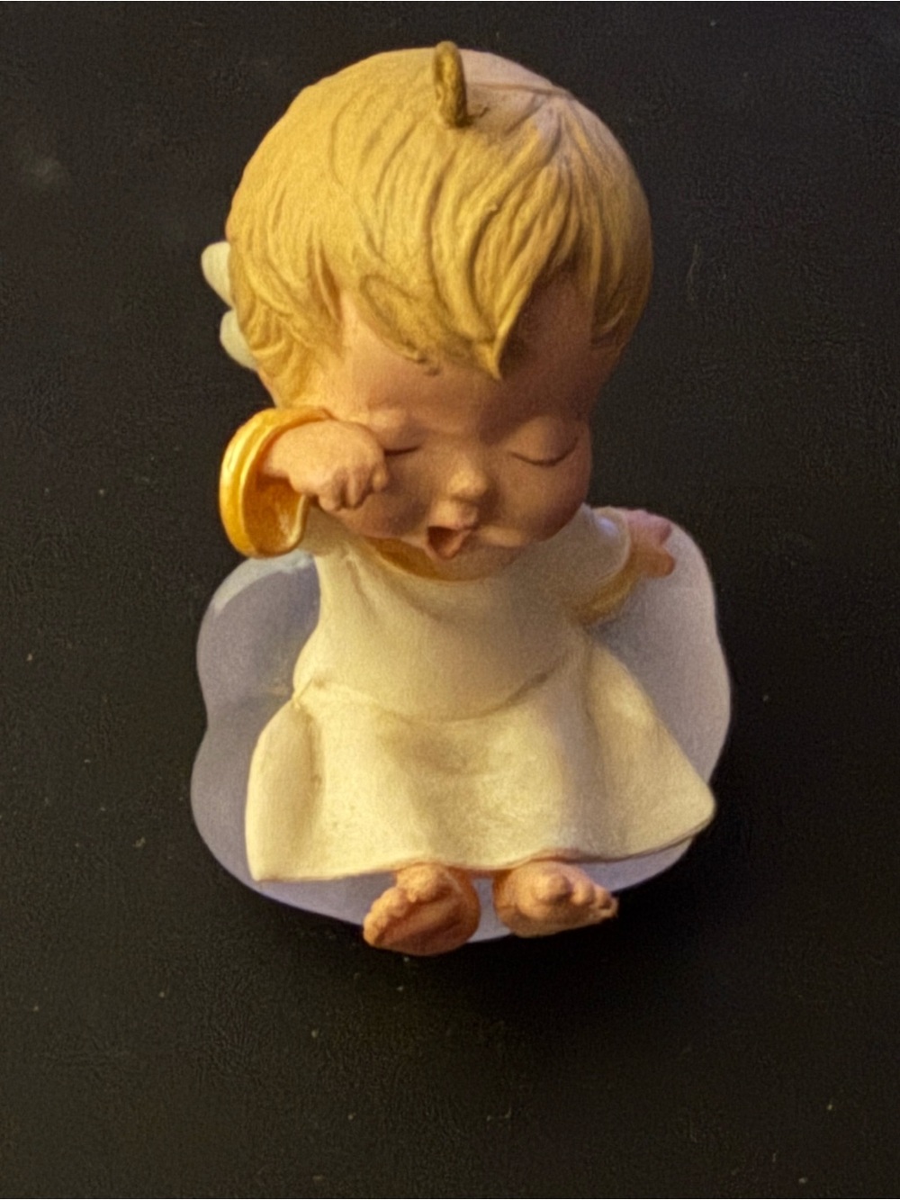 Hallmark Keepsake Lily-Mary's Angels Hanging Angel Christmas Ornament 1992